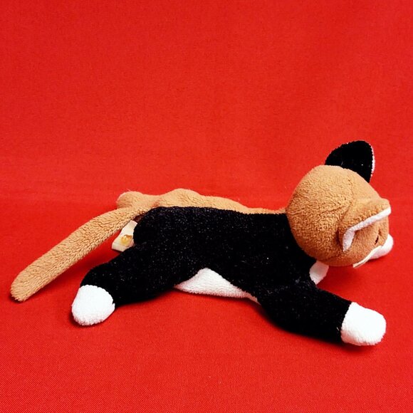 TY Beanie Babies Chip The Calico Cat 1996 Stuffed Animal - Picture 3 of 13